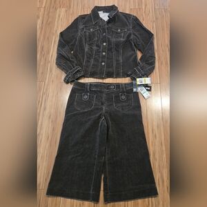 NWT INC Jacket and Cropped Pants Set